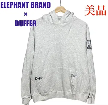 새상품급 엘리펀트 브랜드 x 다퍼 오브 세인트 조지 그레이 후드티