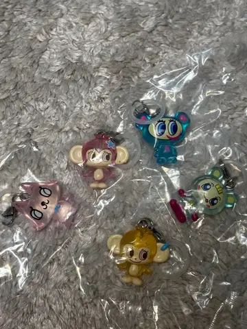 나루미야 캐릭터즈 메지루시 액세서리 5개 세트