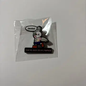 TOKYO 2025 DEAFLYMPICS 핸드볼 핀 배지