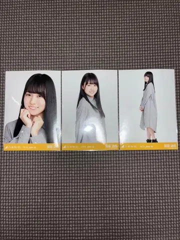 노기자카46 브로마이드 카키 하루카 2019년 6월 롱셔츠