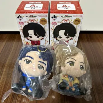 Mr. GREEN APPLE 봉제 인형 2개 세트