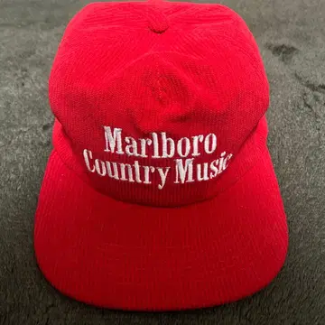 Marlboro Country Music 빨간색 캡