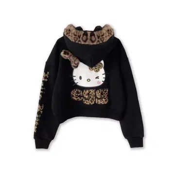 Avail SUREVE 키티 속기모 지퍼 후드티