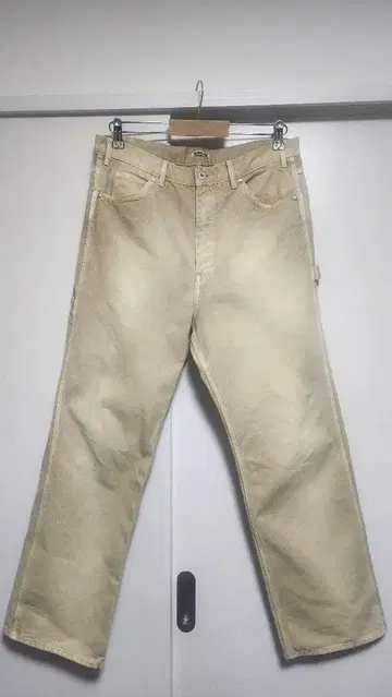 AURALEE ORGANIC COTTON DUCK PANTS 4