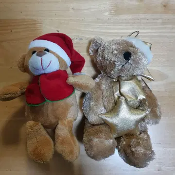 크리스마스 봉제 인형 세트