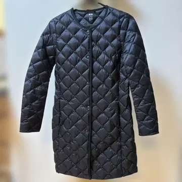 [새상품급] UNIQLO 블랙 퀼팅 다운 자켓 S