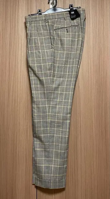 PT01 the DRAPER 글렌체크 팬츠