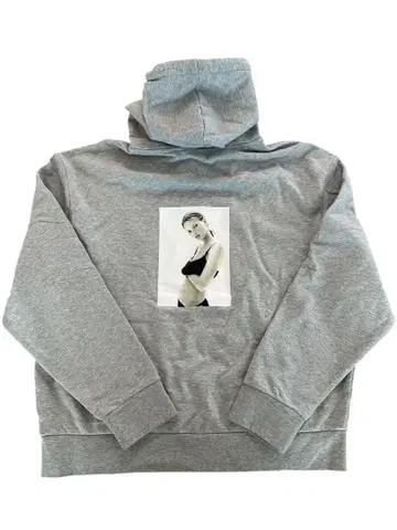 Calvin Klein 케이트 모스 1993년 모델 후디 그레이