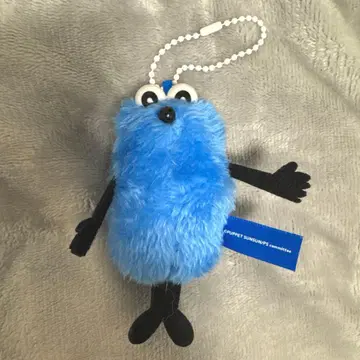 퍼펫 스 봉제인형 마스코트 winter ver. 파랑 블루