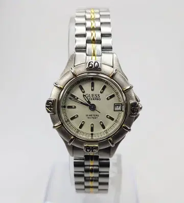 [ 배터리 교환 완료 ] GUESS WATERPRO 쿼츠 여성용 손목시계
