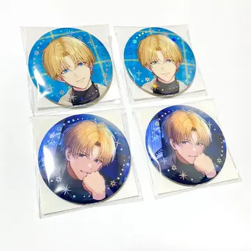 [니지산지] 엑스 알비오 캔뱃지 4개 세트 [윈터 데이트]