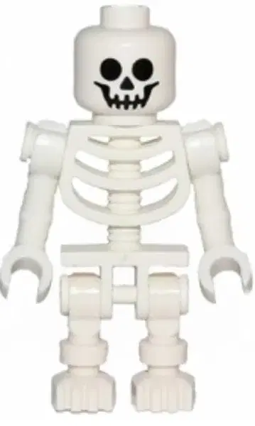 레고 미니 피규어 해골 5개