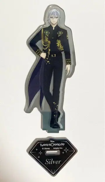 실버 트위스테 브레이징 주얼 아크릴 스탠드