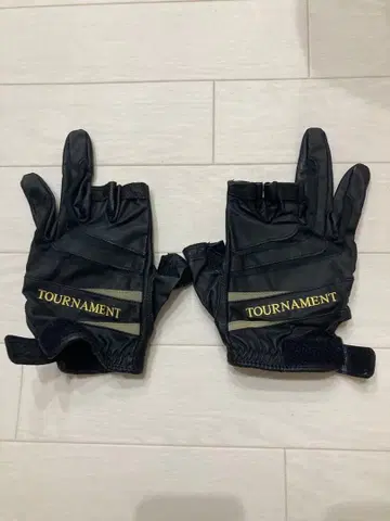 TOURNAMENT 낚시 그로브 블랙 L