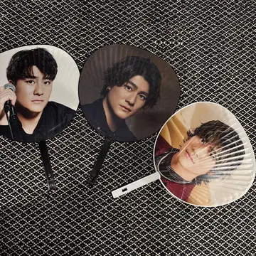 SixTONES 모리모토 신타로 점보 부채 3개 세트