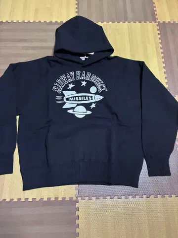 [ 새상품 ] BARNS 반스 아즈마 편직기 맨투맨 후드티  L