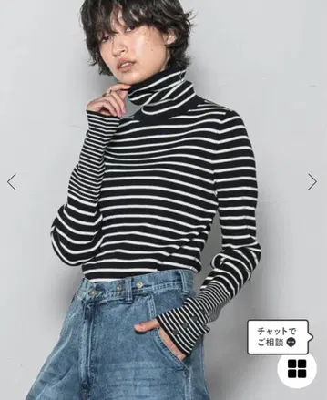 [ 리브 터틀 니트 ]