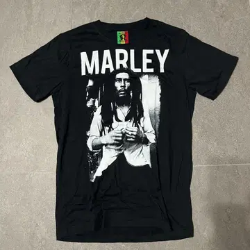 밥 말리 T셔츠 M 사이즈 블랙
