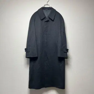 고급 퓨어 캐시미어 스텐카라 코트 히요쿠 지타테 롱 코트 남성용