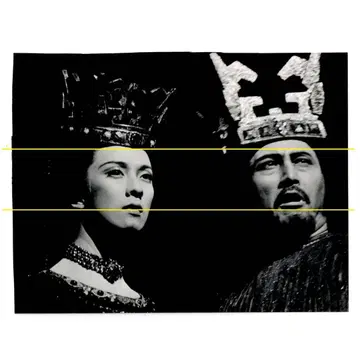 쇼와 51년 반도 타마사부로 맥베스 부인 1976년 무대 사진