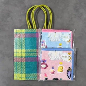 FEILER 이세탄 하네다 공항 한정판 손수건 2종 세트