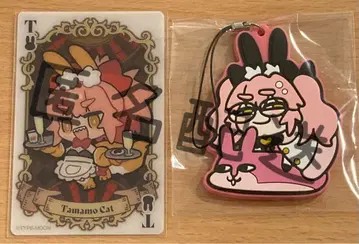 와다 아루코전 트럼프풍 카드 러버 스트랩 타마모 캣 코얀스카야