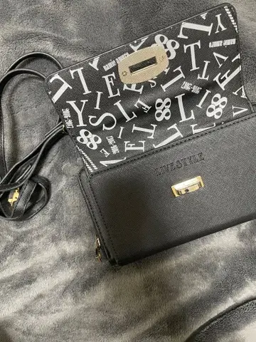 아무로 나미에 블랙 숄더백