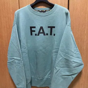 FAT F.A.T. 로고 맨투맨 트레이닝복
