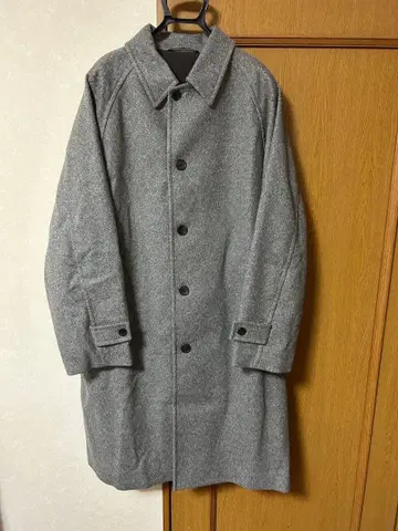 GU XL 그레이 체스터 코트