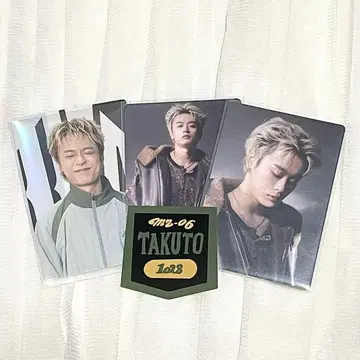 MAZZEL TAKUTO 타쿠토 마제베야 포토 카드