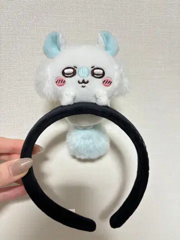 모몽가 봉제 인형 포함 머리띠