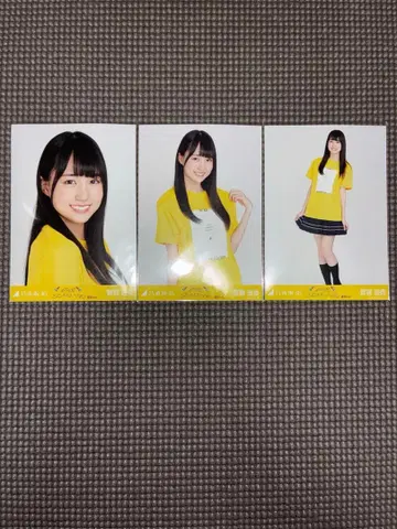 노기자카46 브로마이드 카키 하루카 전츠 아이치 T셔츠 2019