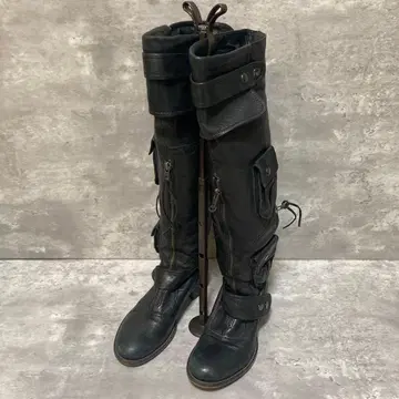 JONAK (37 사이즈) 롱 부츠/블랙