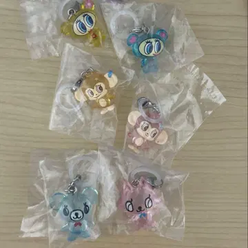 나루미야 캐릭터 메지루시 액세서리 가챠가챠 6개 세트