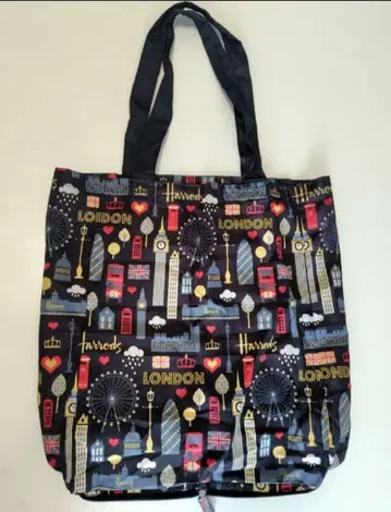 해롯 에코백 택 포함 미사용 새상품