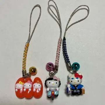 지역 한정 키티 키티 매듭 키티 스트랩