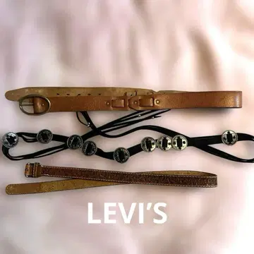 LEVI'S 포함 벨트 3개 세트