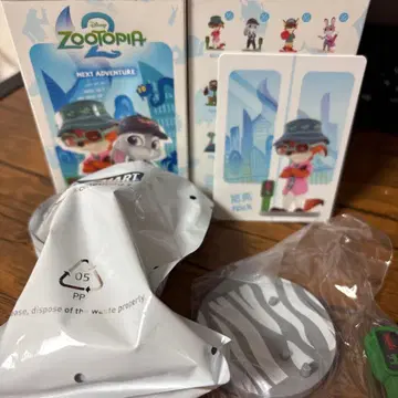 주토피아 2 닉 피규어 세트