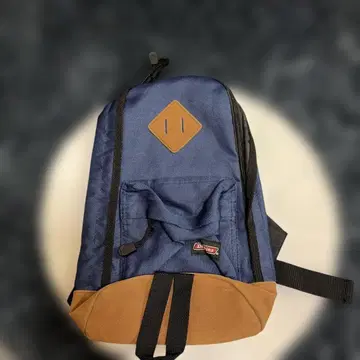 네이비와 브라운의 백팩