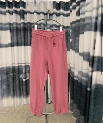 JIAN YE 25aw 스웨트 팬츠 핑크 레어