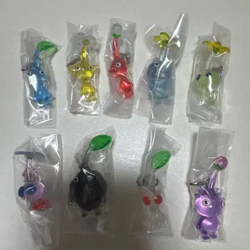 피크민 캡슐 토이 9개 세트