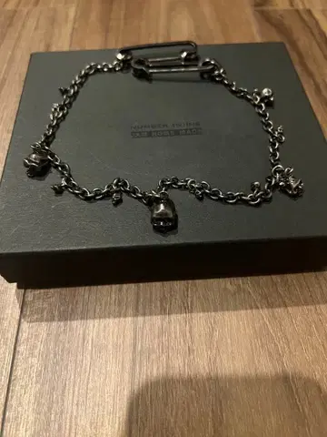 넘버나인 스컬 목걸이 팔찌 지갑 체인