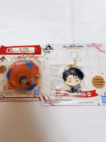 미세스 1번 복권 F상 메탈 참 E상 바스락 아크릴 참 와카이