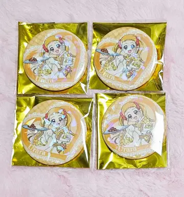 프리큐어 스위츠 파라다이스 스이파라 홀로그램 캔뱃지 우라라