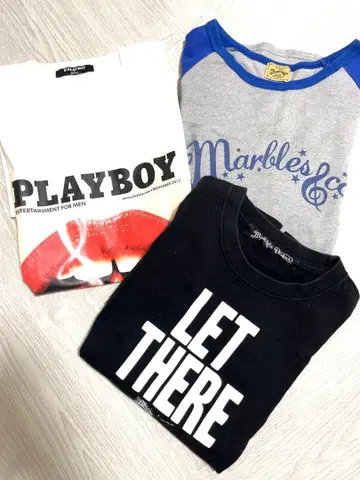 MARBLES 마블즈 티셔츠 3종 세트