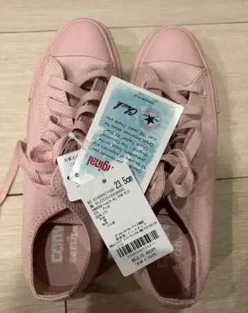 핑크 캐주얼 스니커즈 23.5cm 컨버스