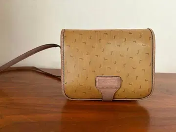 80년대 란셀 빈티지 숄더백 카멜