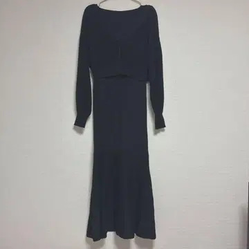 니트 머메이드 원피스 셋업