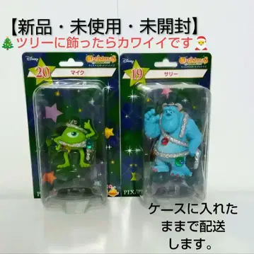 샐리 마이크 디즈니 크리스마스 오너먼트 2개 세트 새상품 미개봉