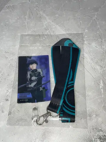 괴수 8호 호시나 소우시로 폰 탭 & 스트랩 세트